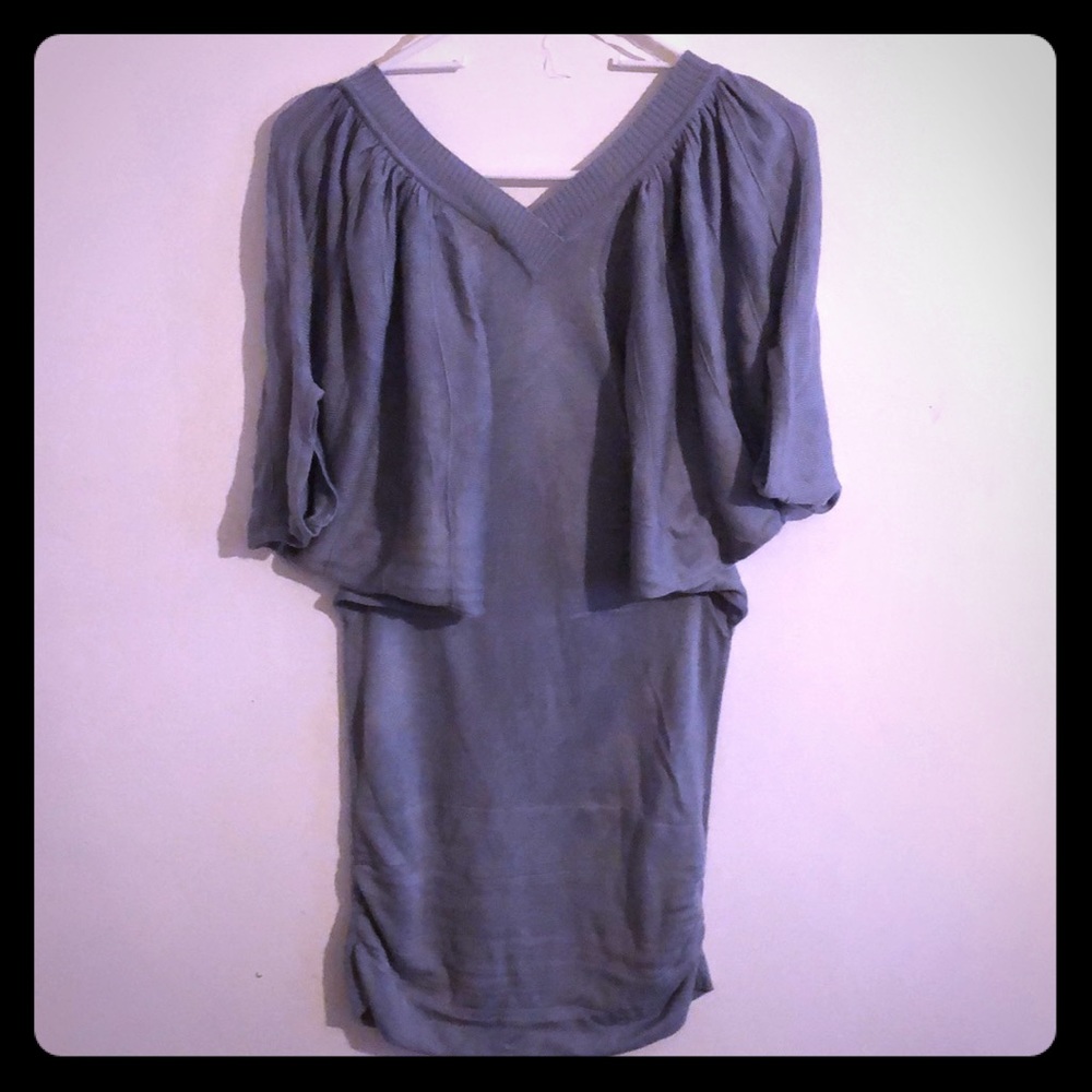 Balloon sleeve Long-Sweater